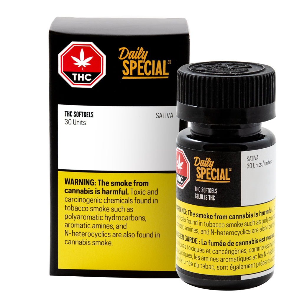 Daily Special THC Softgels (Sativa)