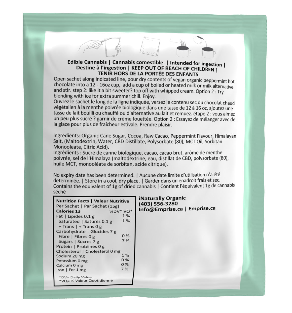 Emprise Rapid: Peppermint Hot Chocolate