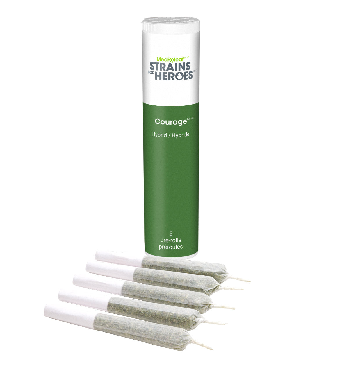 Courage Pre-Rolls | Strains for Heroes