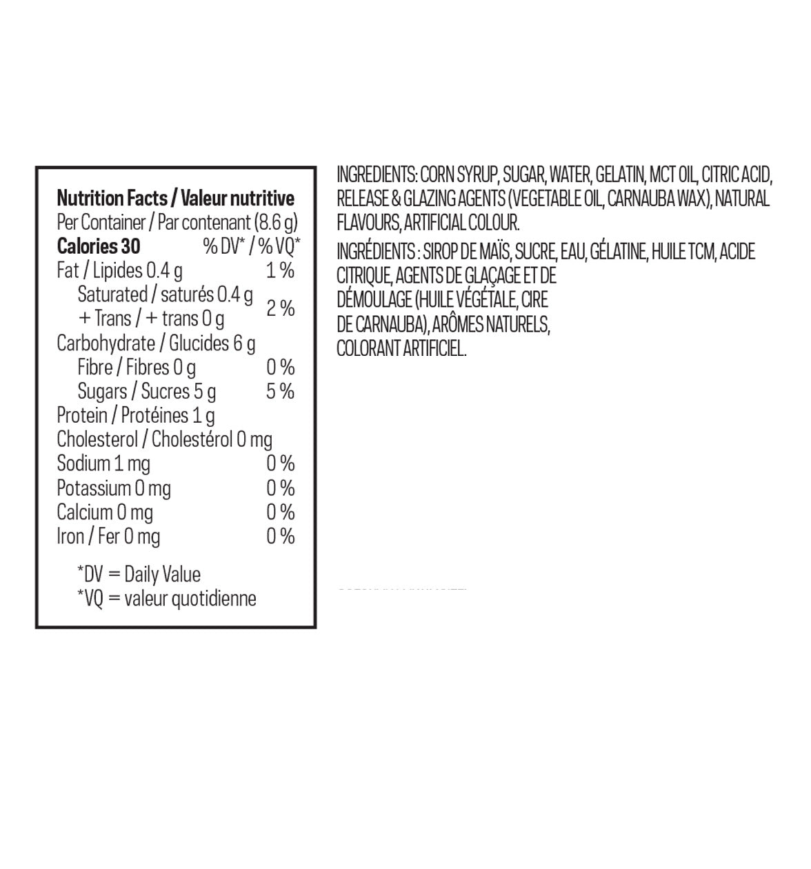 Yuzu Lemon 1:2 Gummies