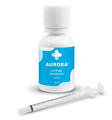 Gouttes Aurora 1:1 (Sativa)