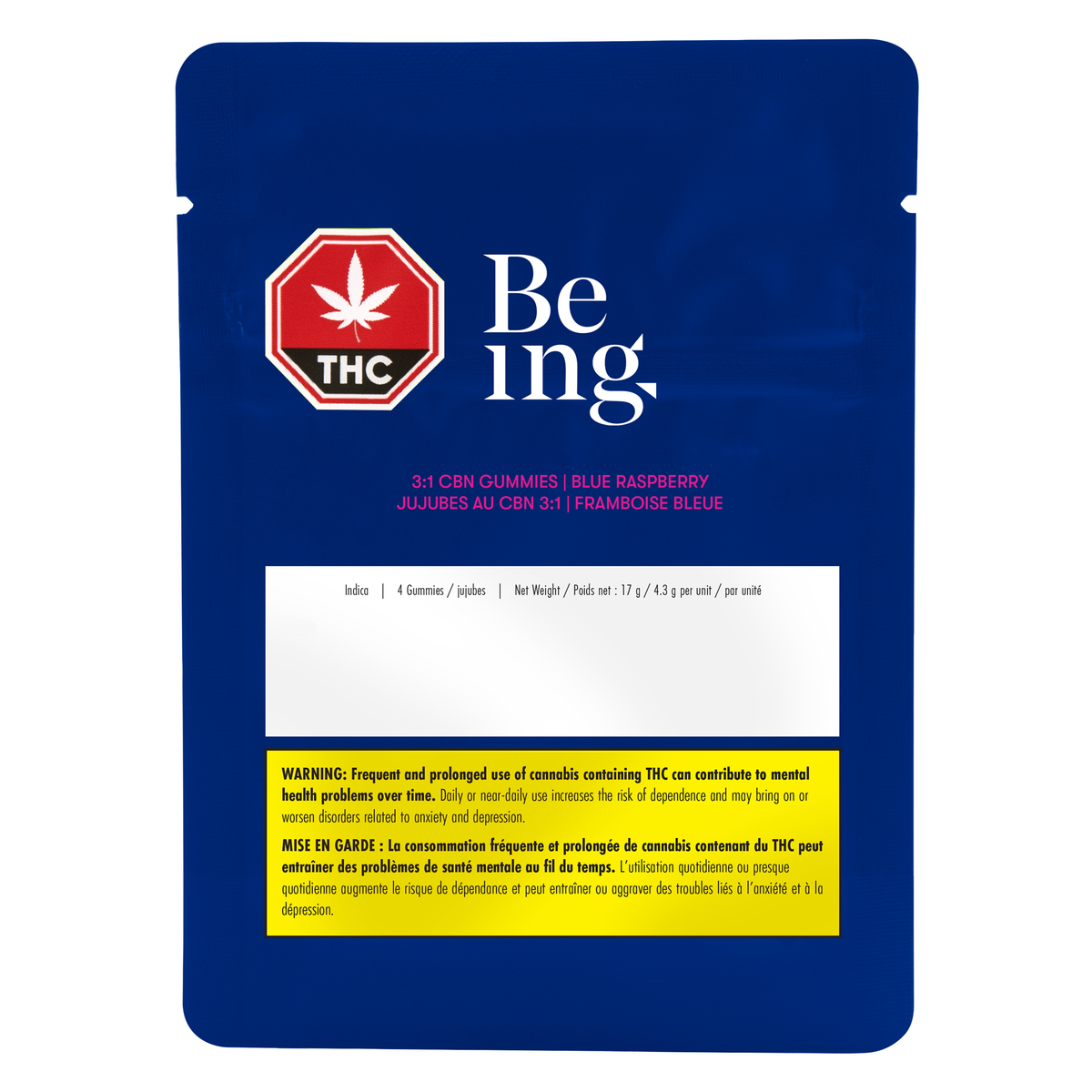 3:1 CBN Gummies | Blue Raspberry