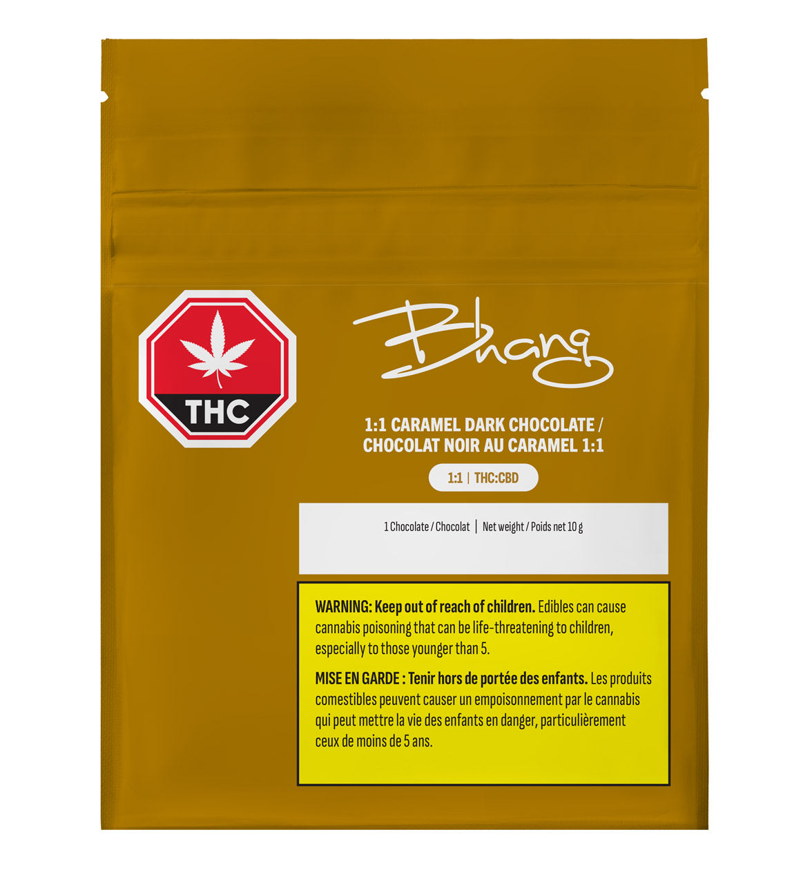 Caramel Dark Chocolate 1:1 THC: CBD