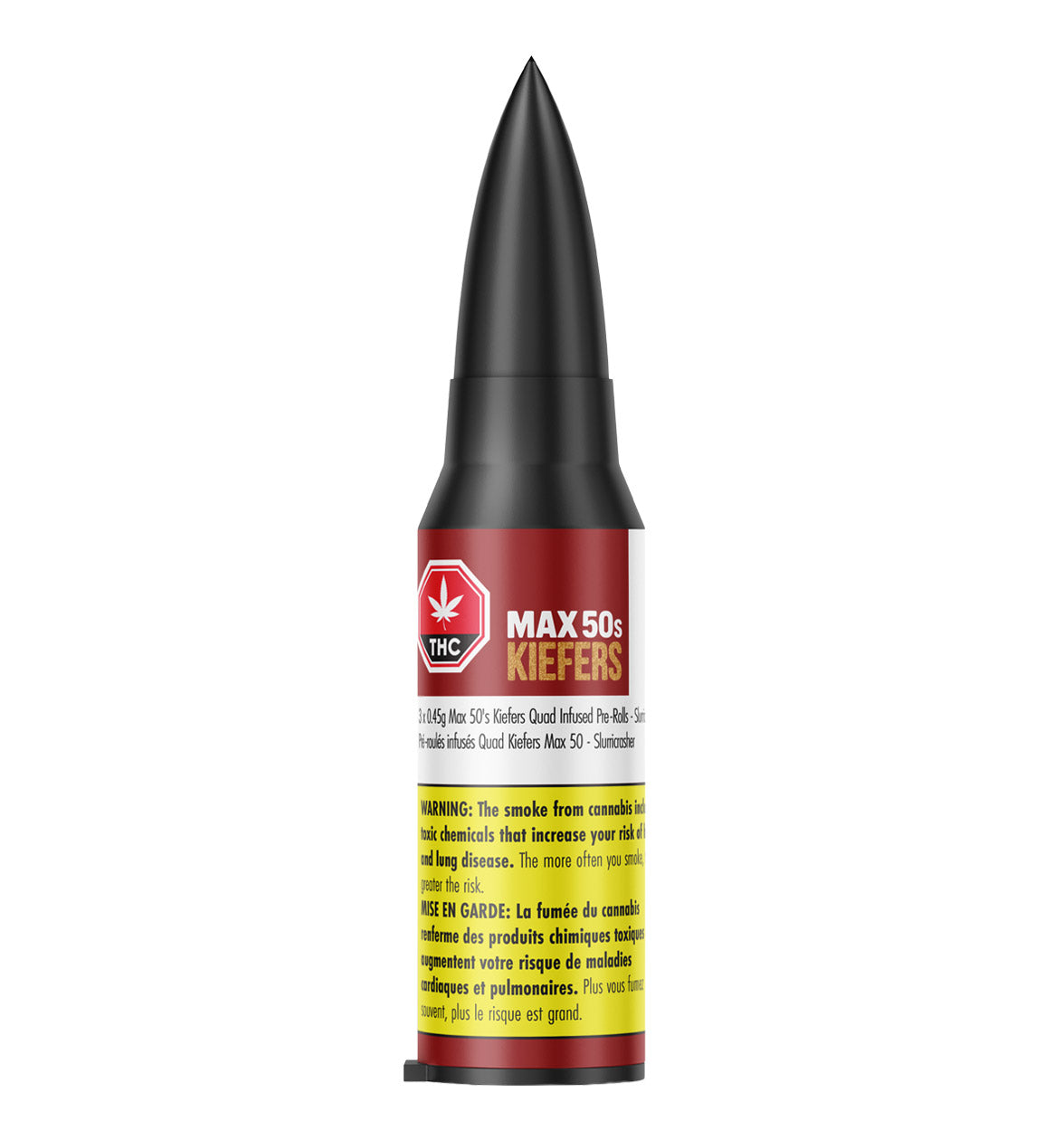 Max 50’s Kiefers Quad Infused Slurricrasher Pre-Rolls