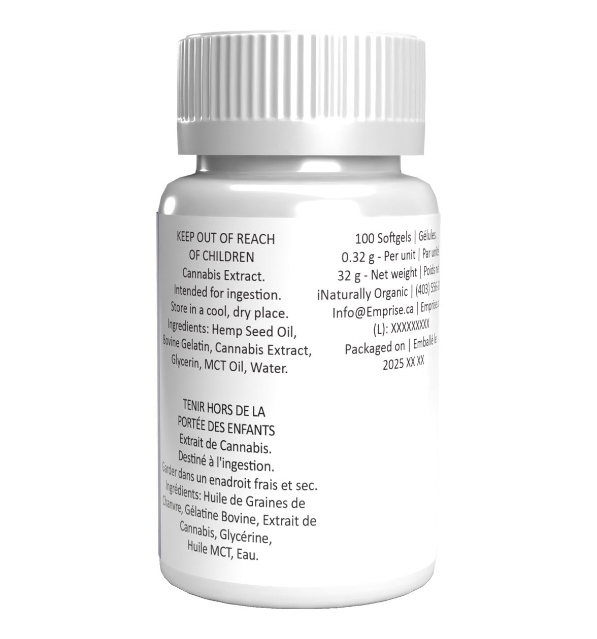 1000 mg CBN + 5000 mg CBD Softgels