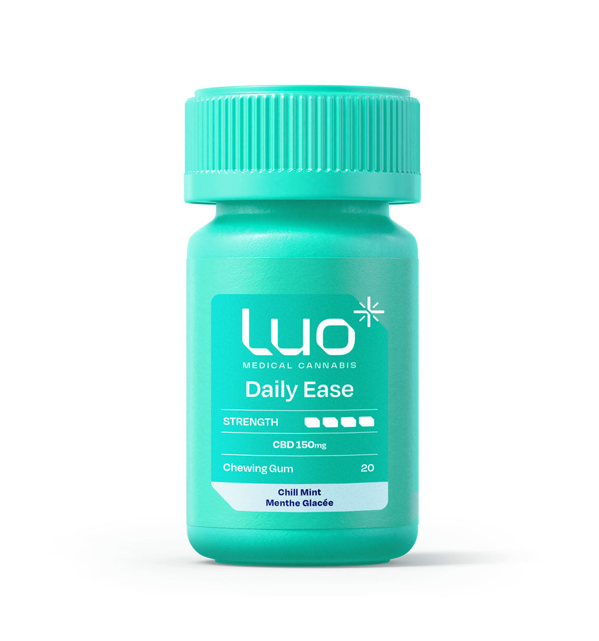 Luo® Chill Mint CBD Gum 150 mg