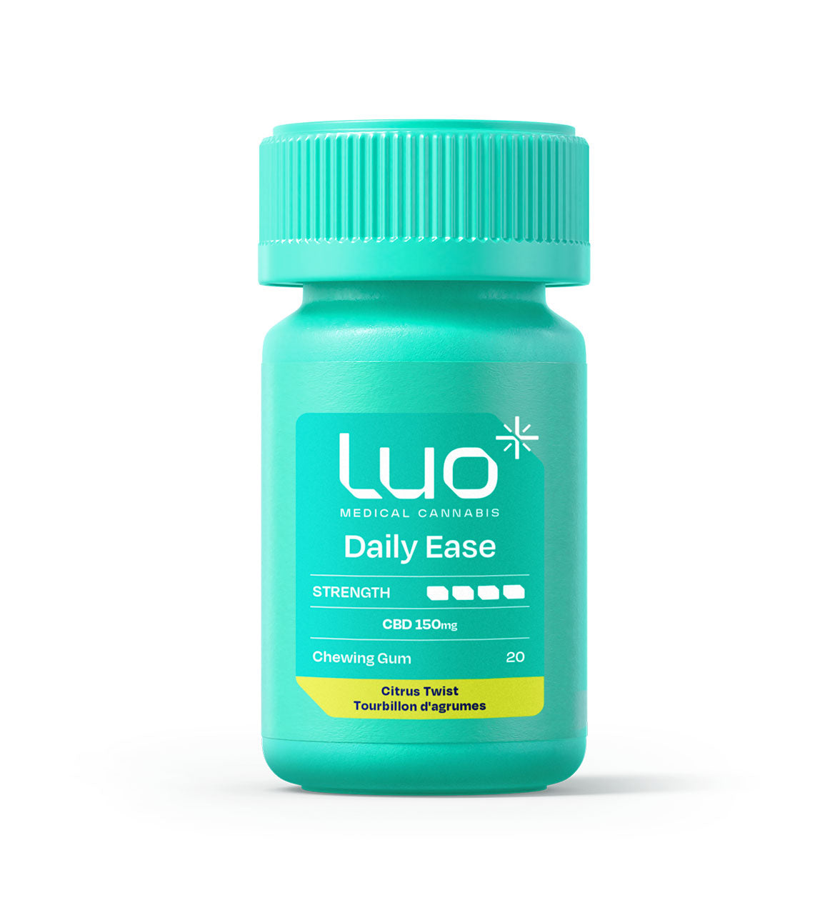 Luo® Citrus Twist CBD Gum 150 mg