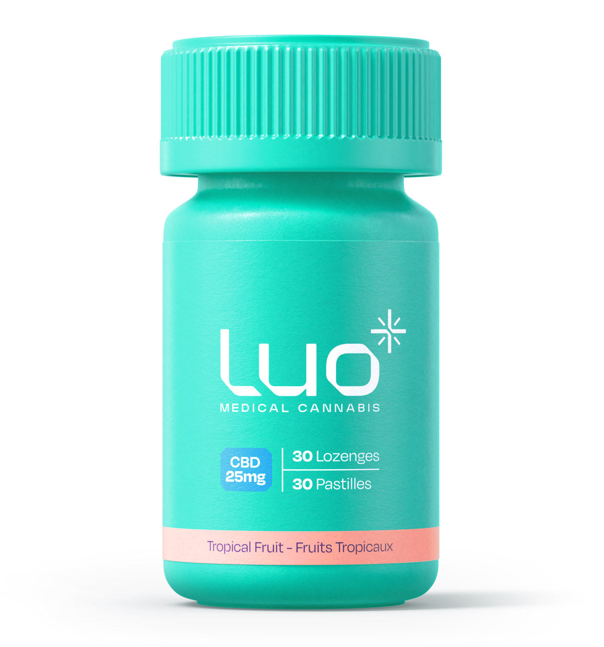 Tropical Fruit  CBD Lozenges 25mg