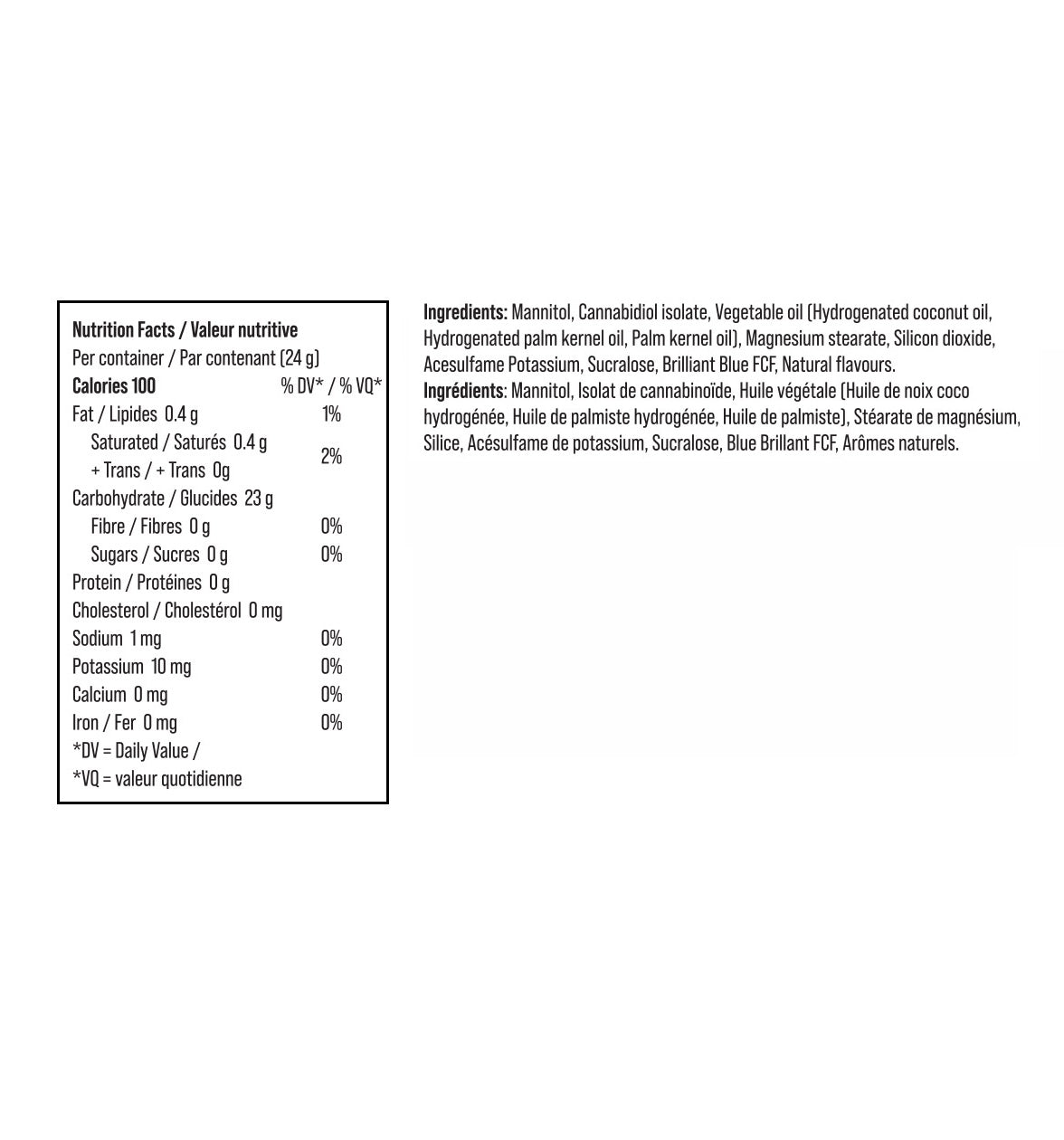 Vanilla Mint CBD Lozenges 5 mg