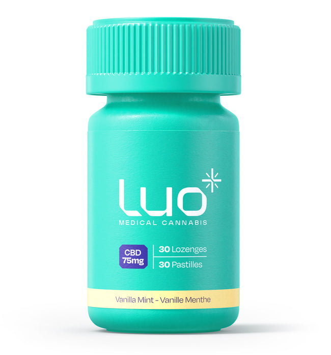 Vanilla Mint CBD Lozenges 75 mg