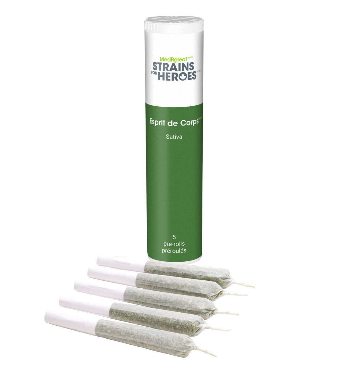 Esprit De Corps Pre-Rolls | Strains for Heroes