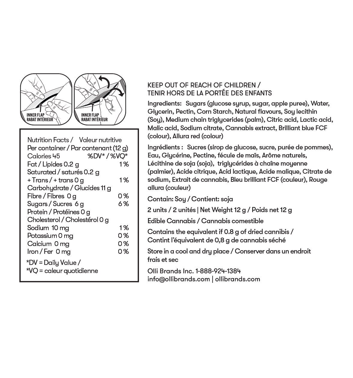 Olli Bursts – Feelin’ Blue Raspberry