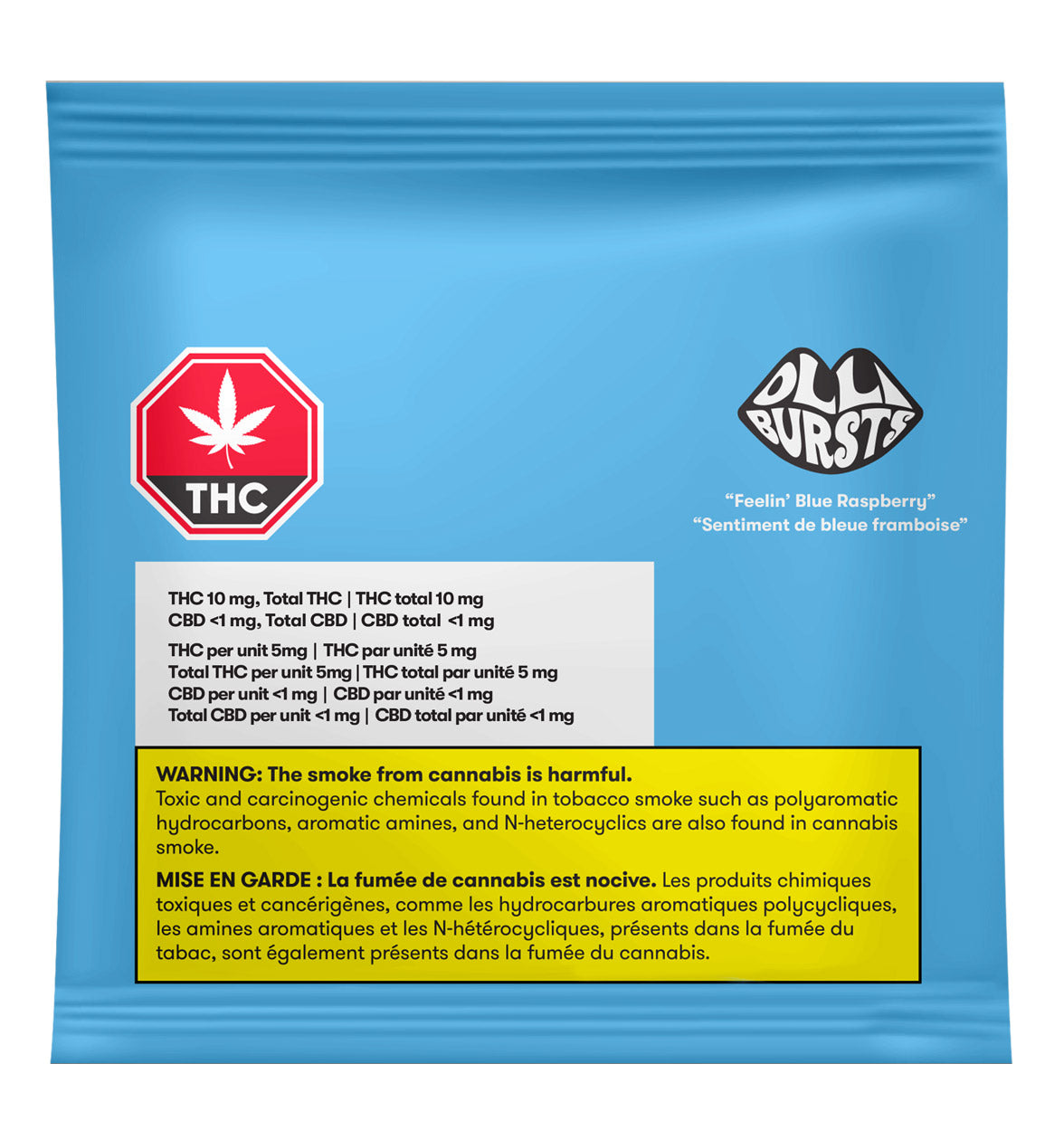 Olli Bursts – Feelin’ Blue Raspberry