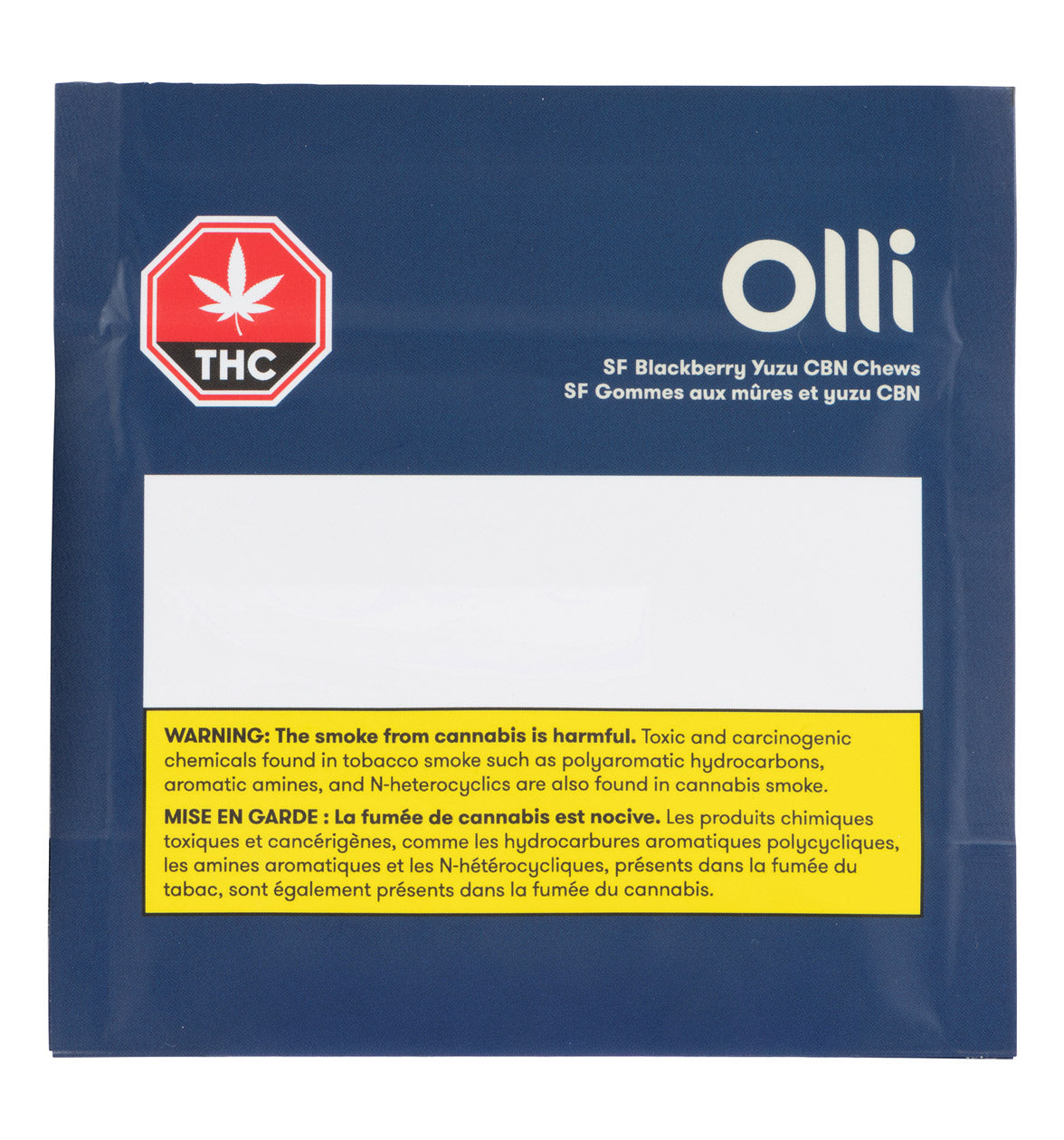 Olli Sugar Free Blackberry Yuzu CBN Chews