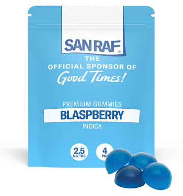 Jujubes à la framboise bleue de San Rafael